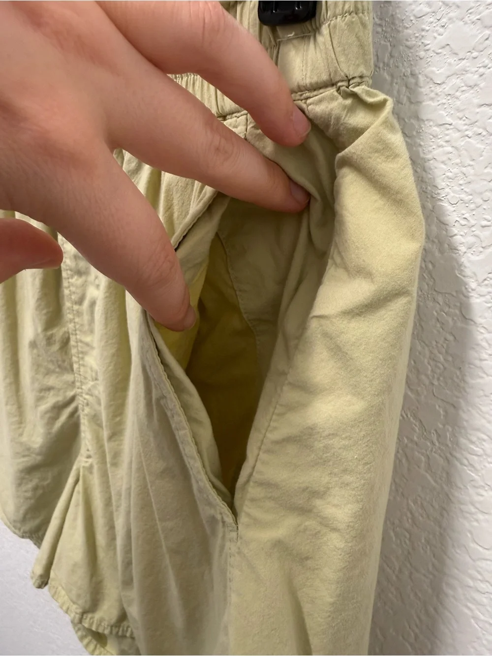 Madewell Light Olive Pull On Shorts